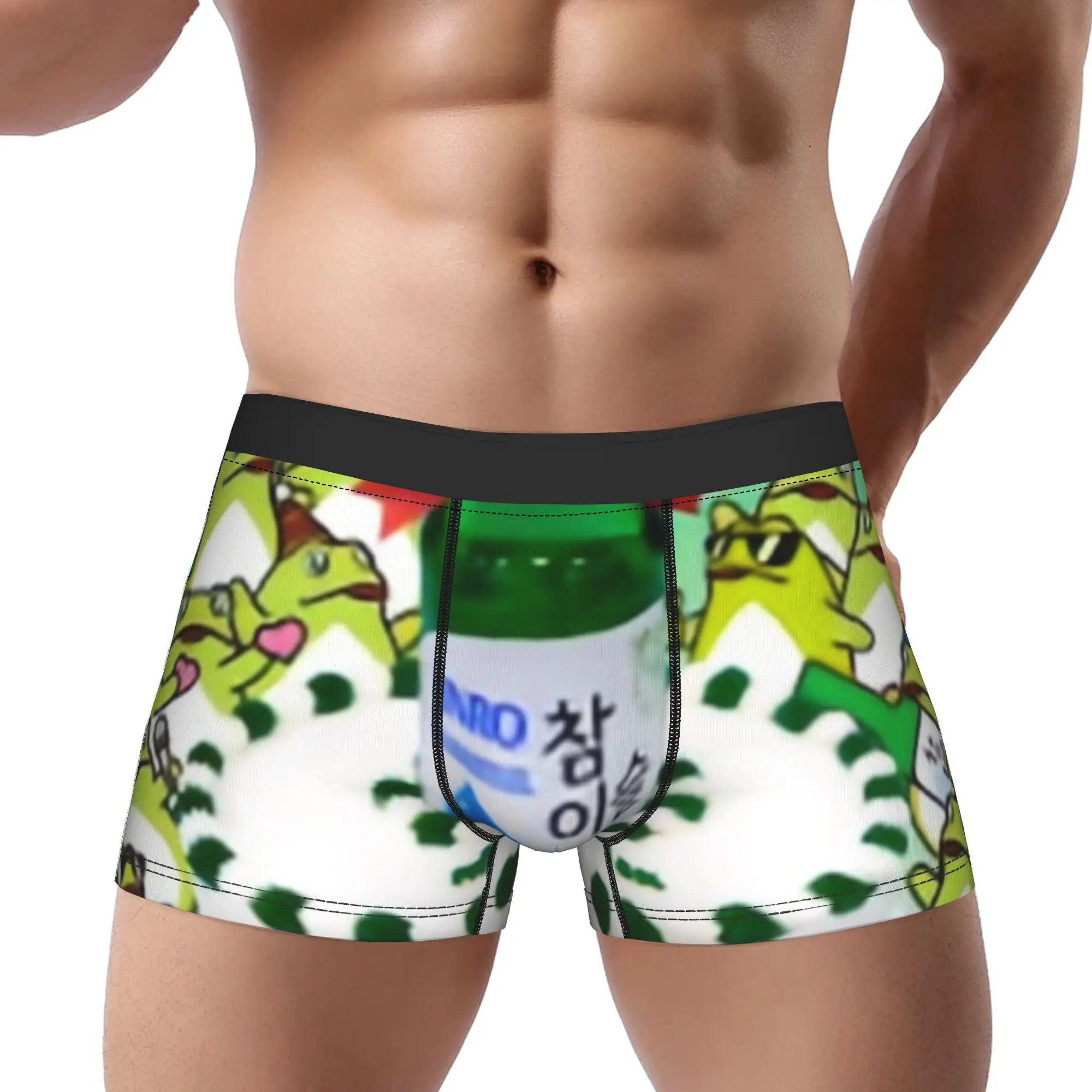 

jJinro Happy 50K Cake jJinro Underpants Breathbale Panties Man Underwear Ventilate Shorts Boxer Briefs