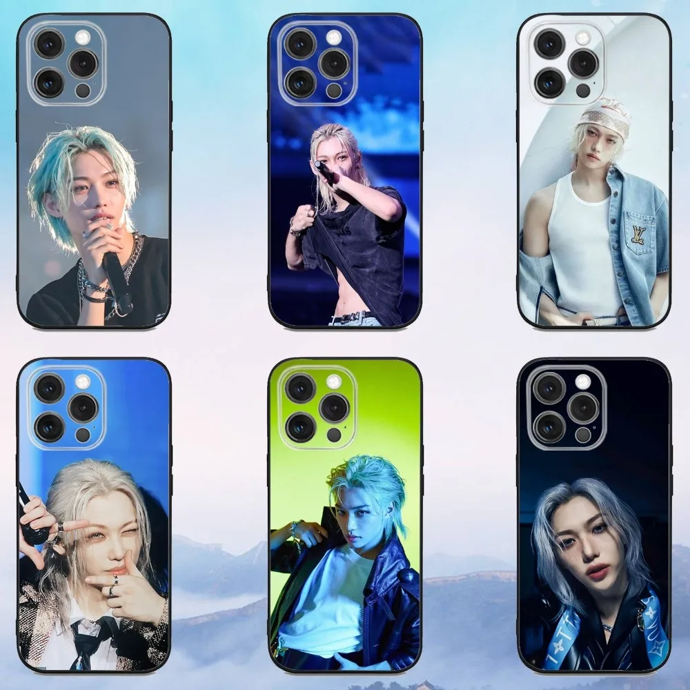 

Singer F-Felix Lee Phone Case For iPhone 16e,16,15,14,13,12,11,Pro,X,XS,Max,XR,Plus,Mini Soft Black Cover