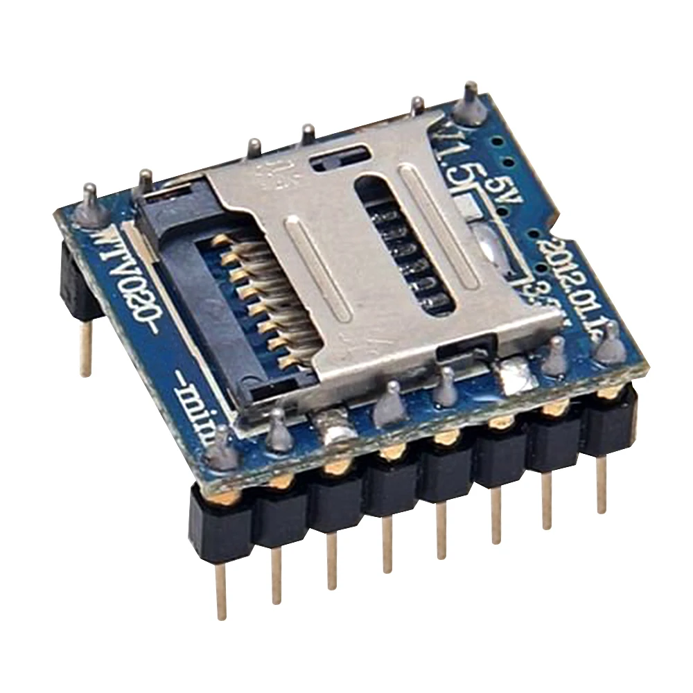 WTV020 WTV020-SD WTV020SD-20SS Mini SD Card MP3 Sound Module voice module For PIC Arduino 2560 R3 WTV020-SD-16P