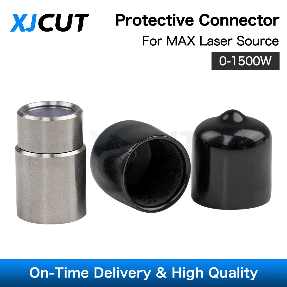 XJCUT Max 0-1.5kW Fiber Laser Source Output Protective Connector Lens Group QBH Protective Cap for Max Laser Cutting Machine