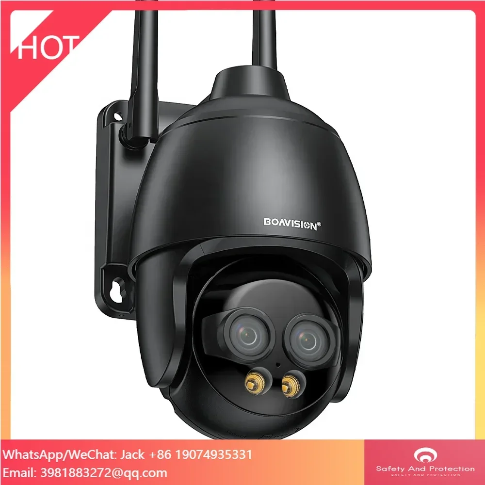 

8MP 4K IP Camera WiFi 4G PTZ Dual Lens AI Human Detect Auto Tracking Waterproof Security Video Surveillance Motion Alarm Camera