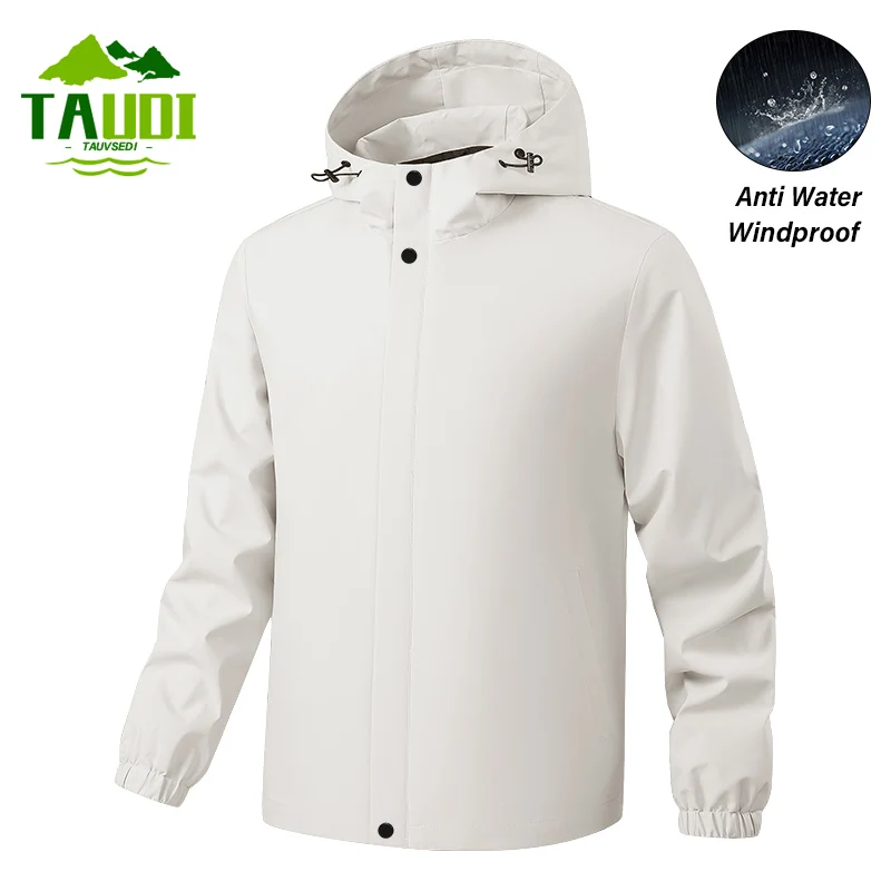 

Spring Men Outdoor Jackets Men New Casual Waterproof Hooded Jacket Coats Mens Autumn Fashion Brand Windbreaker Jackets Male 3XL