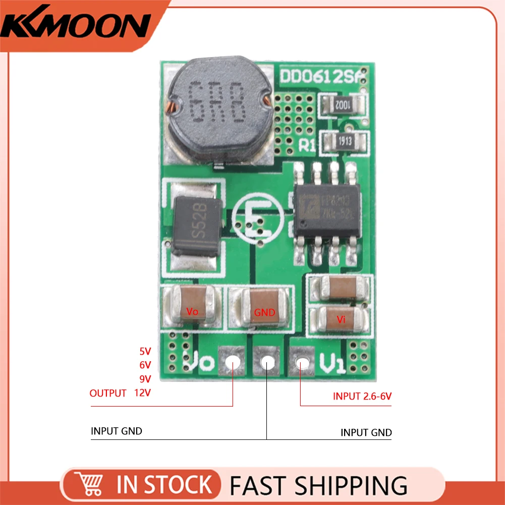 Modulo convertitore di tensione boost DC-DC 12V/3,5A 3V 3,3V 3,7V 5V a 12V