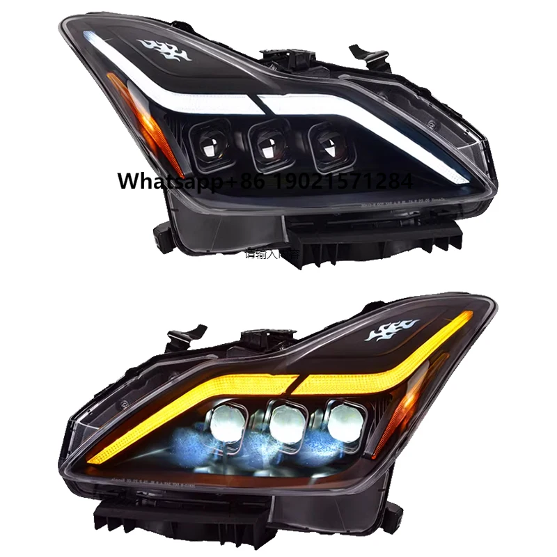 

For Infiniti G37 Vehicle Headlights 2009-2015 Upgrade Headlamps Led Car Accessories and Parts Head Light Headlights Projectors