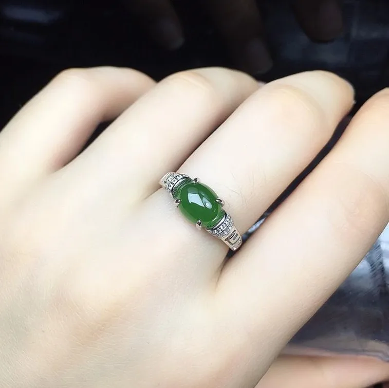

Кольцо с изумрудом и натуральным красным агатом для женщин, модное, регулируемое