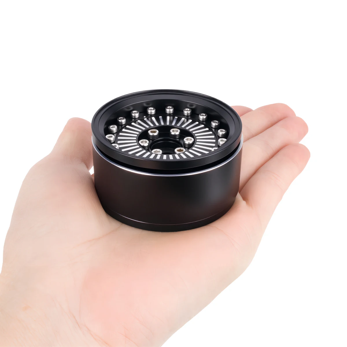 ล้ออะลูมิเนียม 1.9 นิ้ว แบบ Beadlock 4 ชิ้น สำหรับรถบังคับวิทยุ 1/10 RC Crawler รุ่น Axial SCX10 90046 AXI03007 TRX4 D90 Redcat Gen8 VS4-10 อัพเกรด