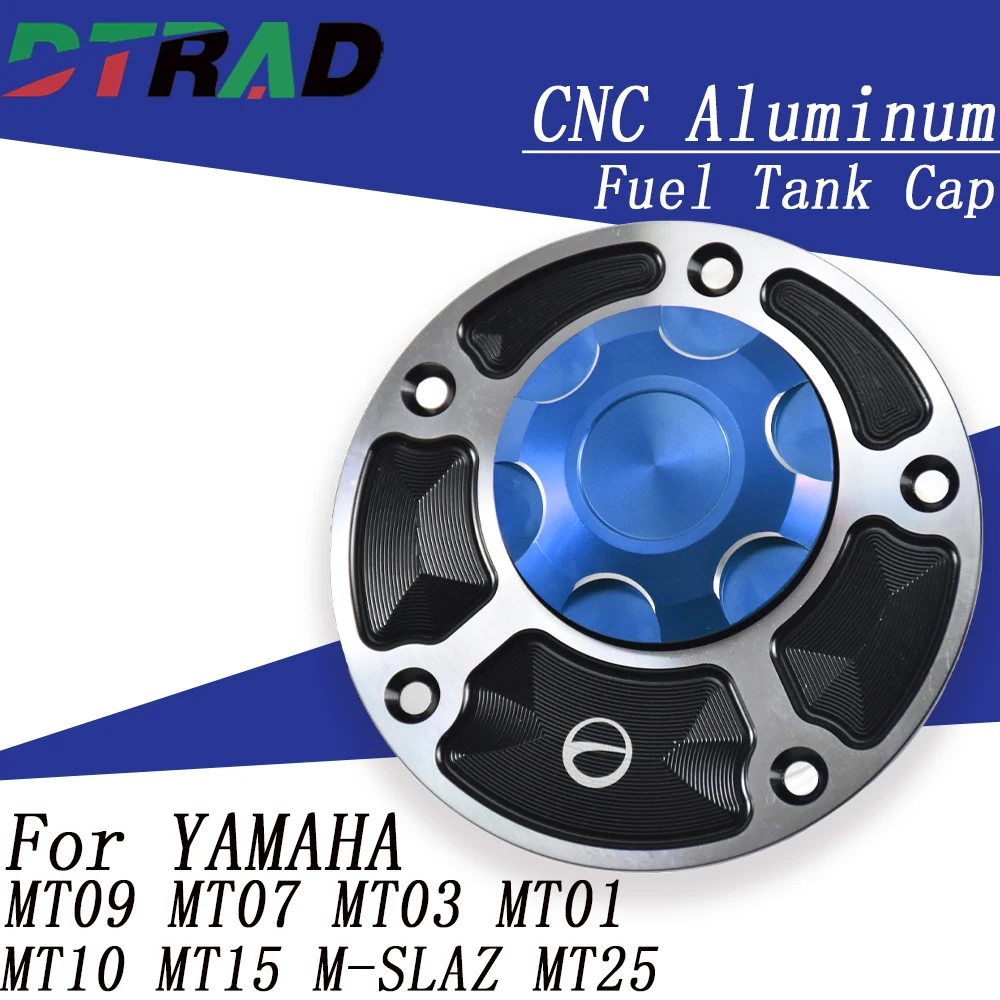 

MT-09 2014-2025 Motorcycle CNC Quick Release Fuel Tank Cap For YAMAHA MT07 MT09 MT01 MT03 MT10 MT15 M-SLAZ MT25 Accessories