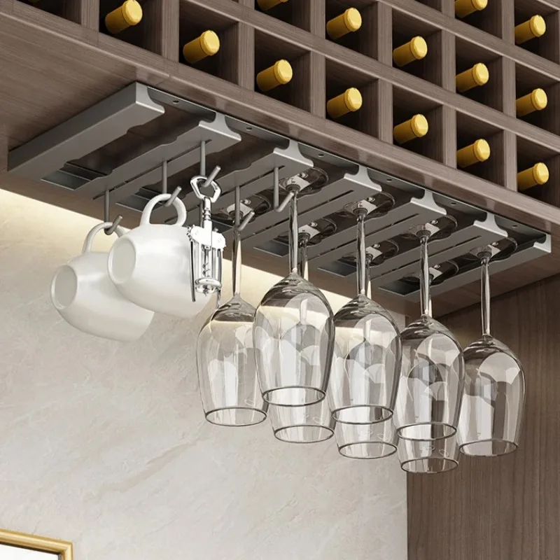 

Wine Glass Holder, Home High-End Wine Cabinet Display, High Foot Glass Storage Rack, Wine Glass Display Holder for Home