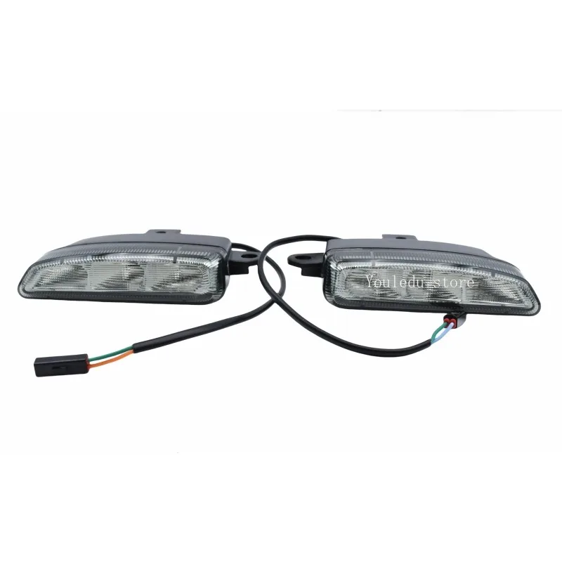 

Подходит для аксессуаров для прицепов для мотоциклов CF125-8 Левый и правый передний указатель поворота XO Baboon Racing Driver Левый указатель поворота