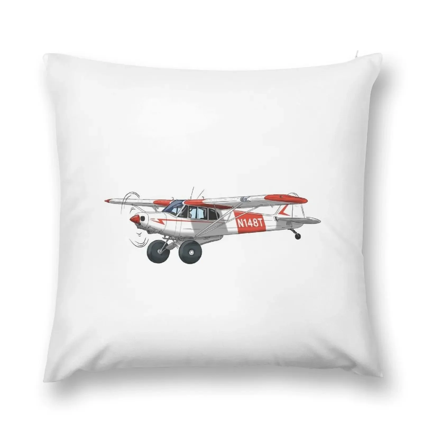 Piper Super Cub N148T Patches Throw Pillow Pillow Cases Decorative New year Pillow Cover christmas case