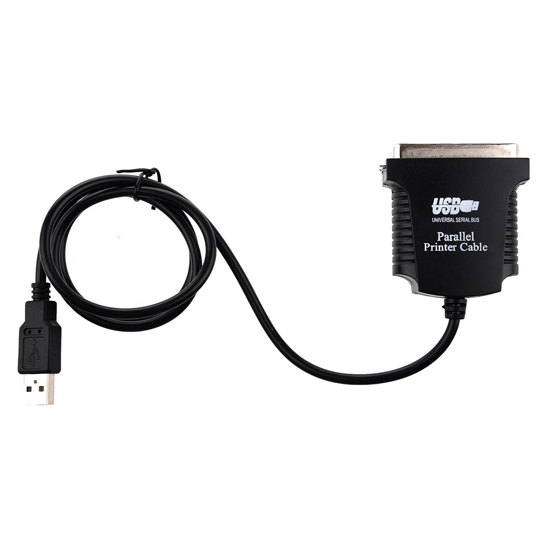 كابل تحويل ذكر أسود ، USB ، منفذ متوازي ، 36Pin ، طابعة