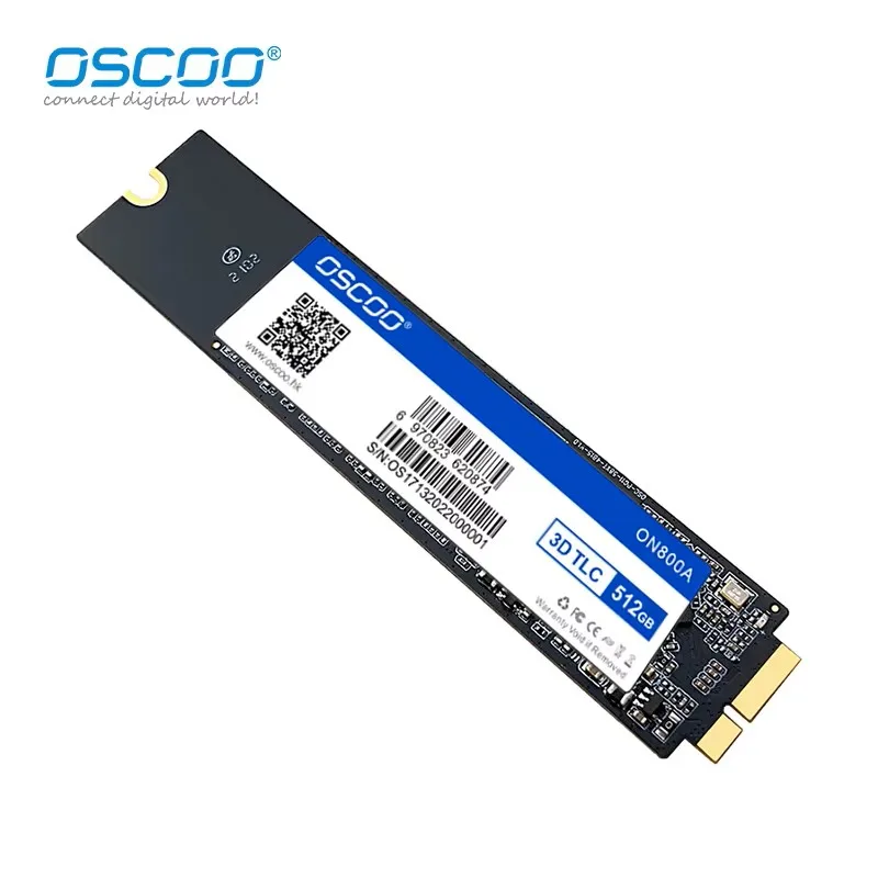 OSCOO SATA SSD para MacBook Air 2010 2011 A1369 A1370 disco duro interno de estado sólido 1TB de capacidad actualización Macbook Apple SSD