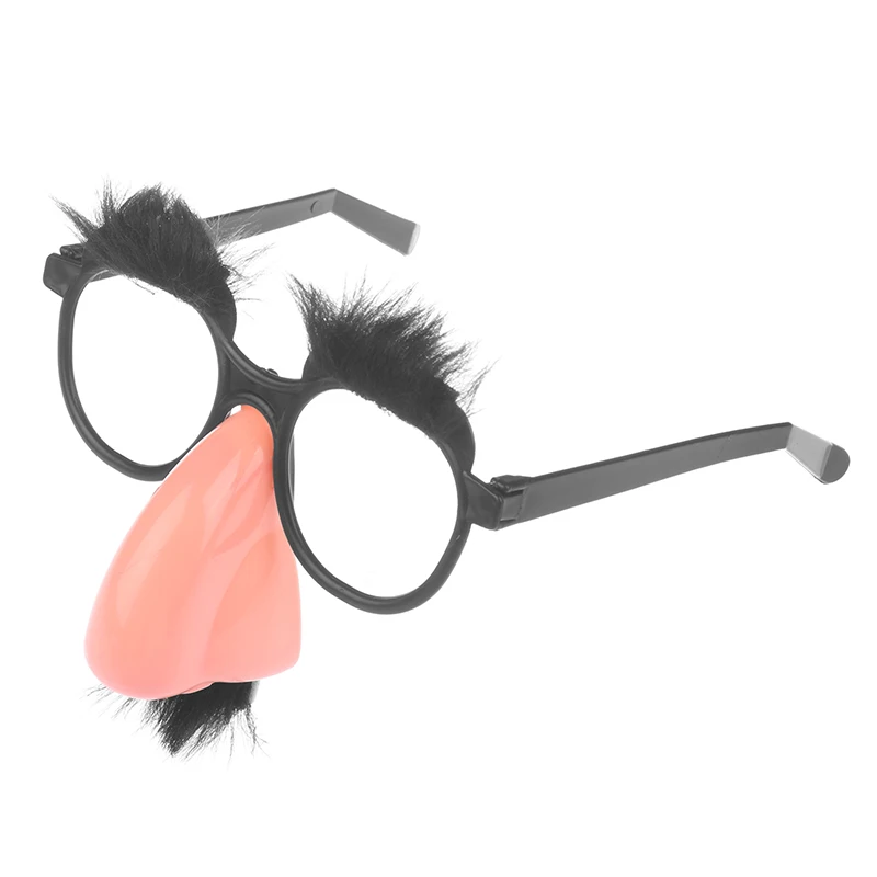 Halloween Disguise Glasses Creative Nose And Mustache Glasses Funny Big Nose Tricky Props