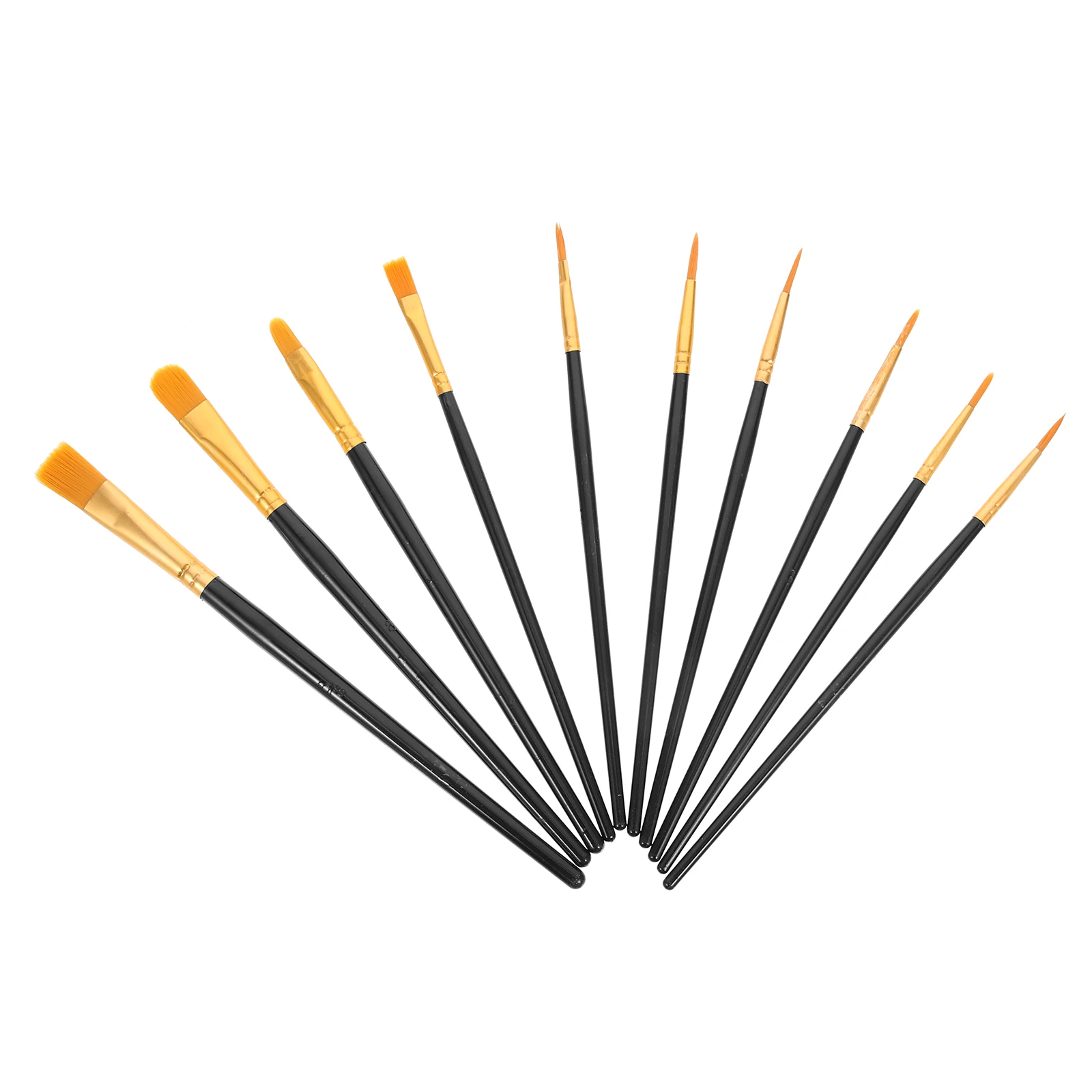 

20pcs Acrylic Watercolor Gouache Nylon Brushes Painting Oil Painting Supplies Brush Safe Supplies