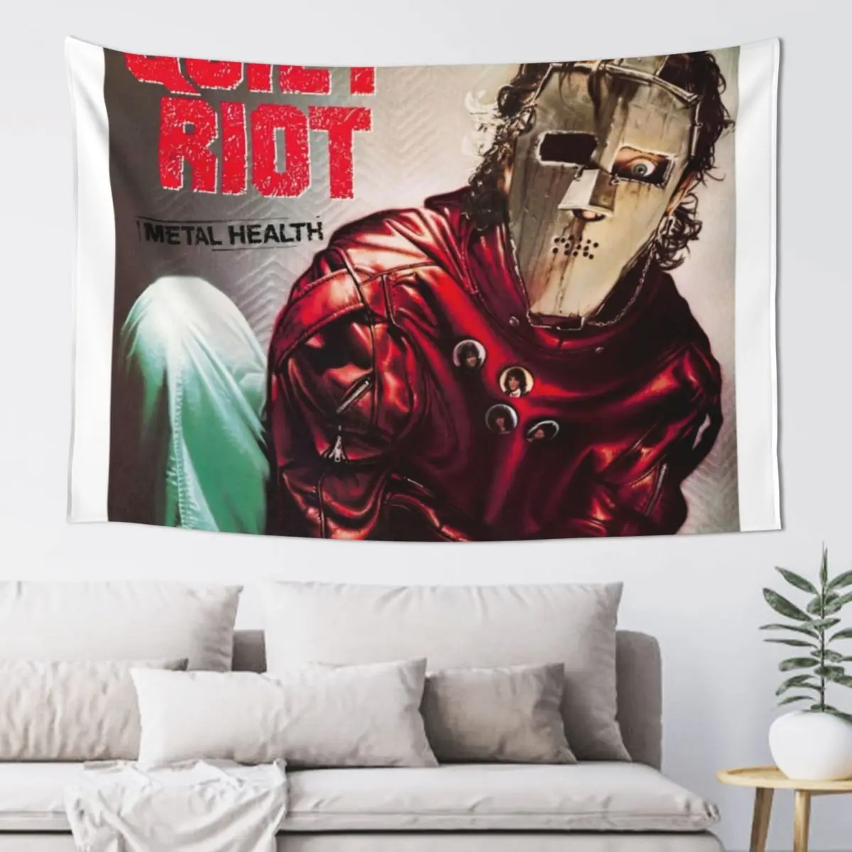 

Metal Health. Tapestry Wall Carpet Outdoor Decoration Cute Room Things Japanese Room Decor Tapestry