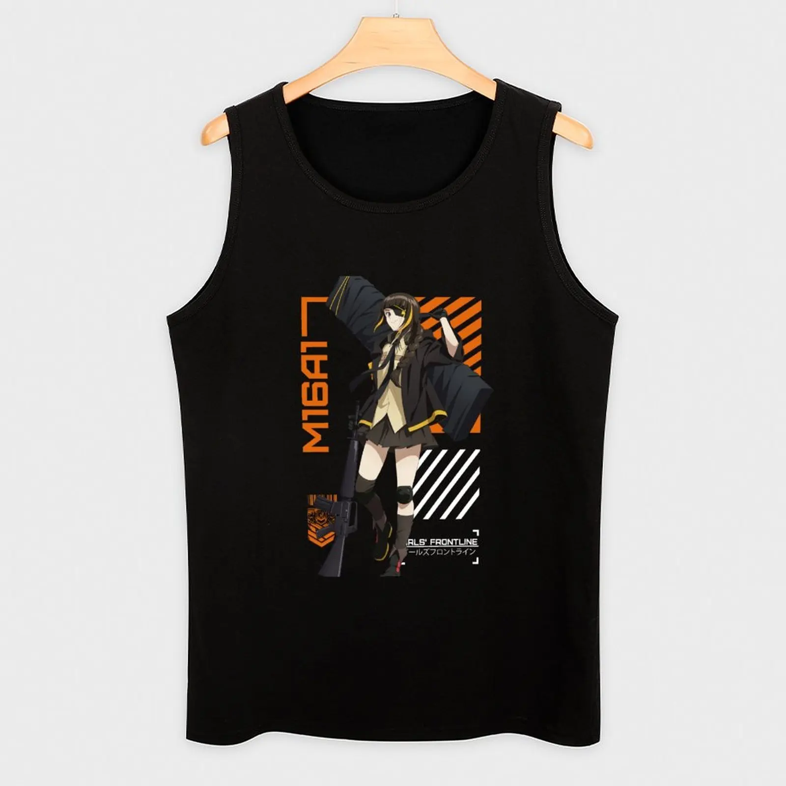 M16A1 - Dolls Frontline Tank Top Daily Casual Tank Top Relaxed Fit Sleeveless Summer view 3