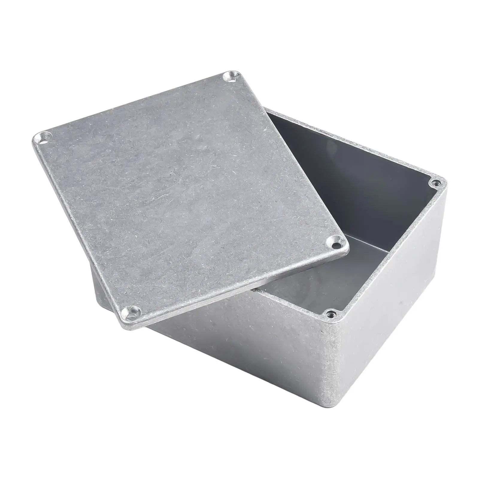 Box Effects Stomp Tool Silver IP54 Instruments 1032L 125B/1590LB/1590DD 1590A/1590B/1590BB 1pcs 4mm Guitar Effects Hot Sale