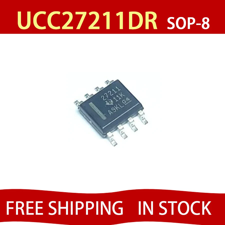 5pcs UCC27211DR SOP-8 Bridge driver chip original