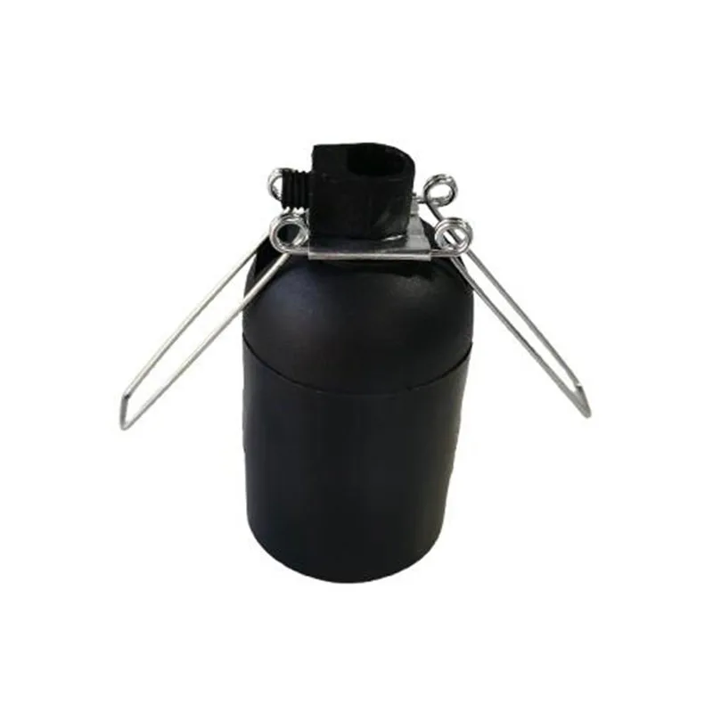 1PCS E27 Plastic Lampholder with Locking Wire Buckle Spring Clip For Rattan Hemp Ball Glass Lampshade Chandelier Accessories
