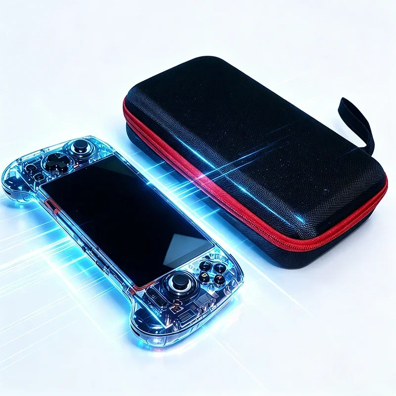 EVA Travel Portable Carrying Case For Anbernic RG556 Protective Case Anti-scratch Hardshell Storage Bag Game Console Accessories