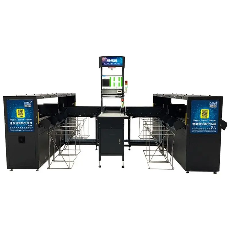 Macchina di smistamento adatta per il smistamento di pacchi di magazzino logistico, pesatura e scansione espressa, attrezzature di smistamento automatico