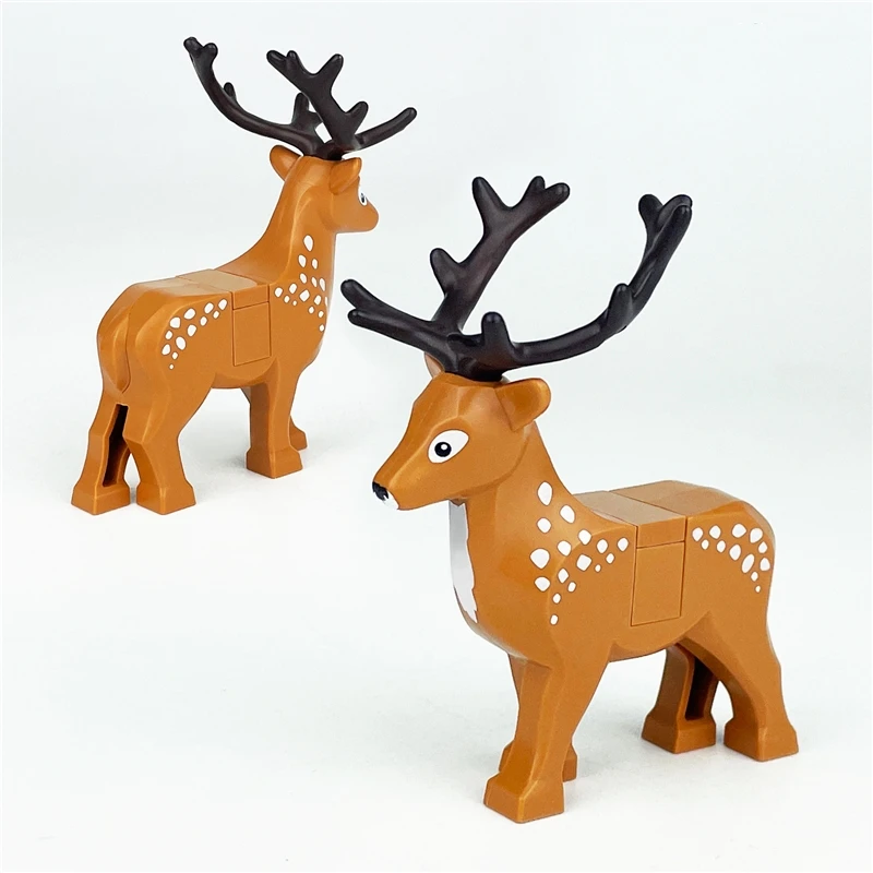1pc Deer Assembly Figures Decorative Statues Ornaments