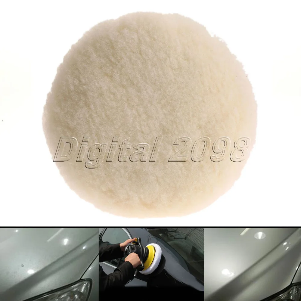 

Yetaha New 7inch 180mm Wool Polishing Polisher Clean Buffing Pad Car Glass Felt Cleaning Bonnet Detailing Auto Car Wash Sponge