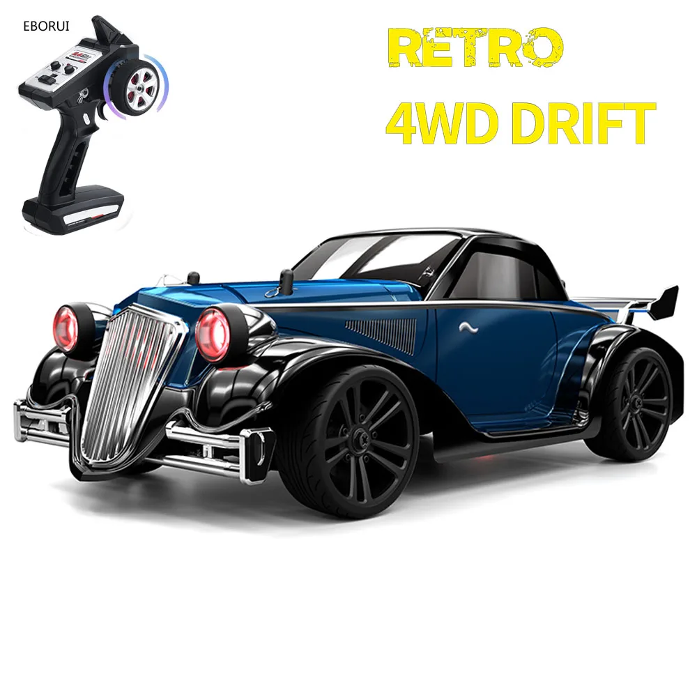 

EBRUI 16302 Drift RC Car 1/16 2.4G 4WD 35km/h High Speed RC Drift Car LED Light On-Road Proportional Control Vehicle Gift Toy