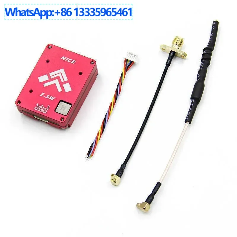 

2.5W high-power 2500MW long-range FPV fixed-wing long-range 5.8G-6G image transmission