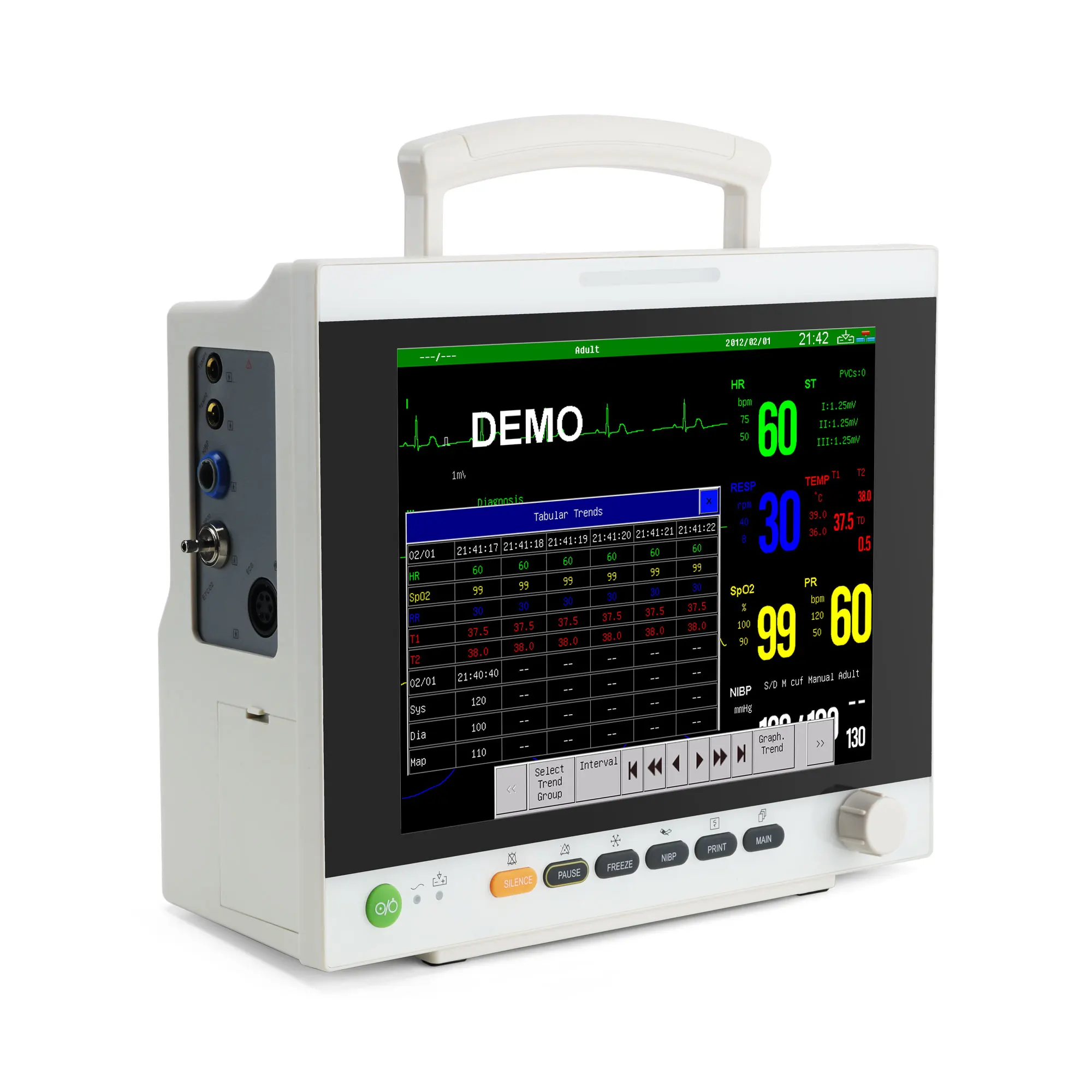 

Veterinary Patient Monitor Multi-Parameter Pet Vital Signs Monitor For Cat/Dog CE ISO Certified