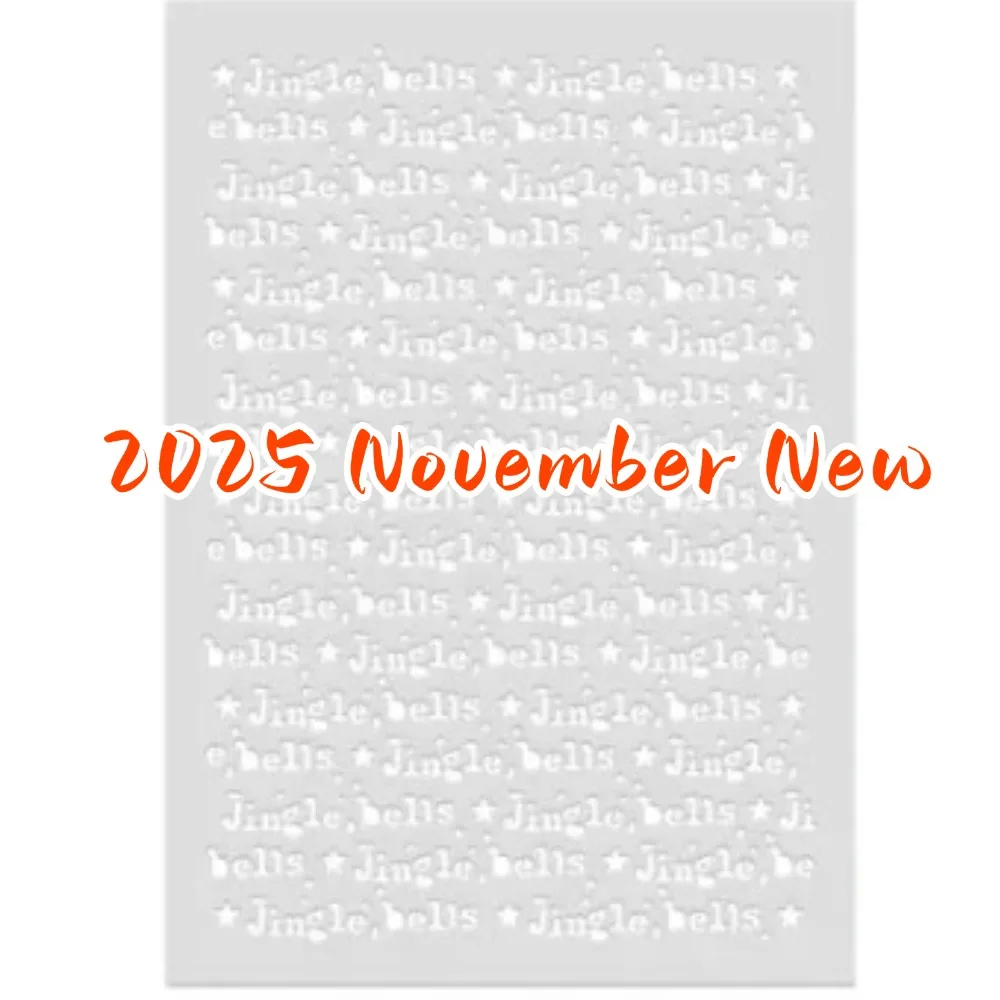 Layering for 2025 patch cut metal die and stencil stamps for scrapbooking stencil album paper DIY gift card decoration embossed