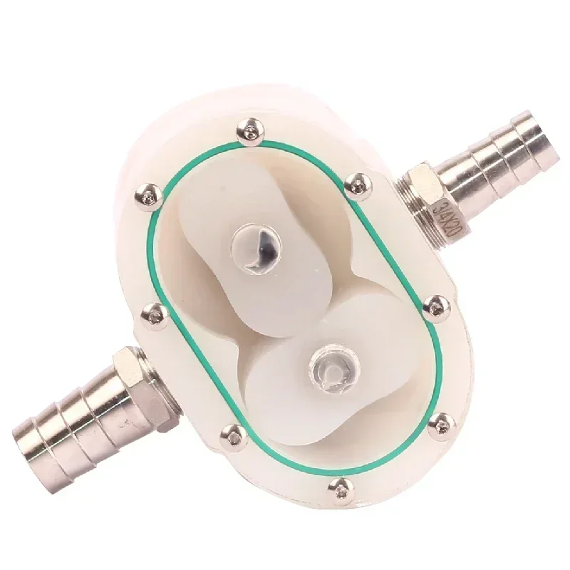 

Honey Pump 6-15L/Min Rotor Lobe Pump for Filling Machine Honey Viscous Liquid Sesame Paste Peanut Butter Gear Pump