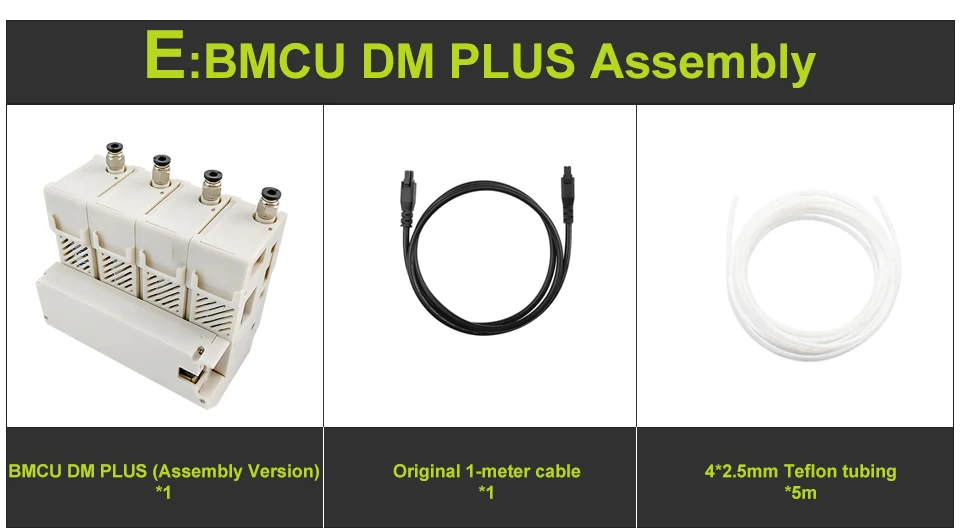 Tree Tribe AMS BMCU 370C DM PRO Messinggetriebe, hohe Drehmomentleistung, mehrfarbiger Druck, kompatible Teile für den A1 Mini MMU 3D-Drucker. – Detail 12