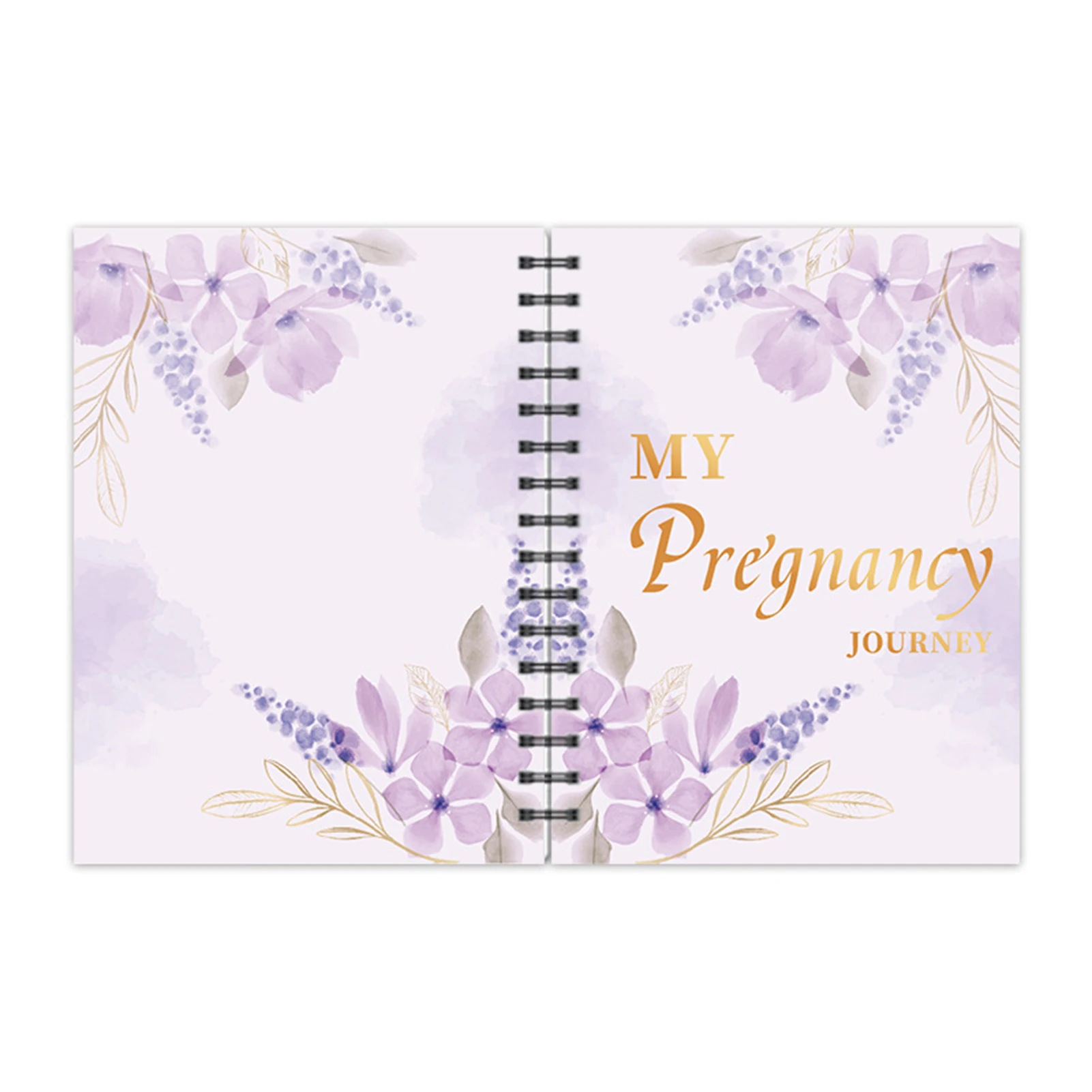 Cuaderno planificador de embarazo con pegatinas Diario de embarazo para padres nuevos