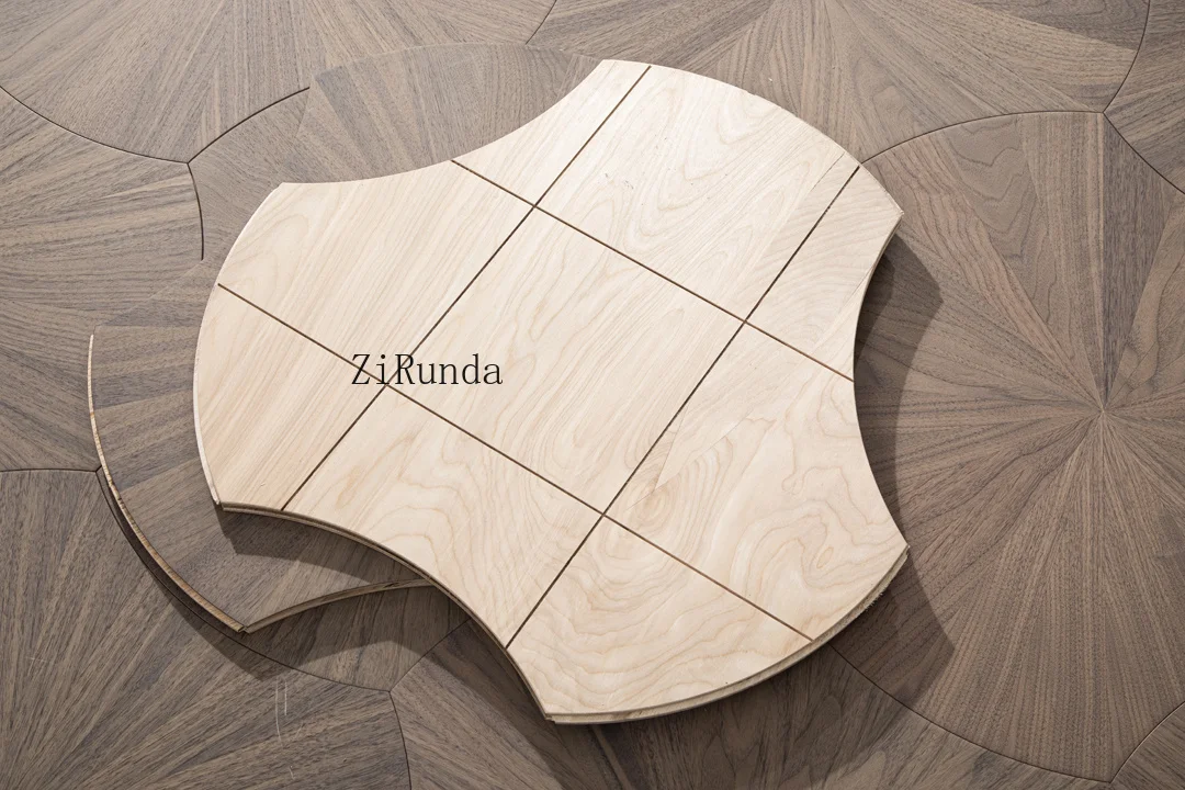 نسخة مخصصة من الأرضيات الحديثة من أوراق البلوط والأرضيات الخشبية الداخلية والأرضيات الصلبة الباركيه