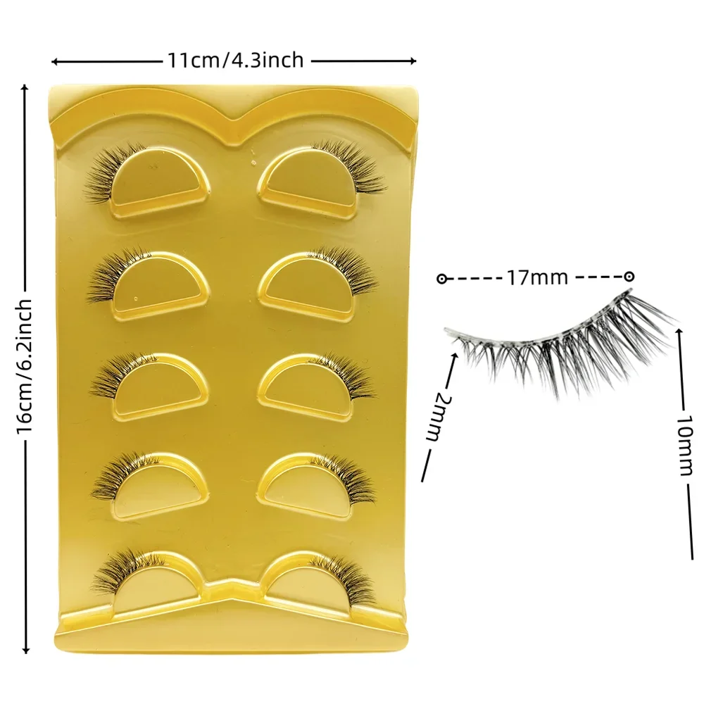 Natürliche Cat-Eye-Halb-Wimper – Eyelash Extension Cat Eye Bewertung und Preis