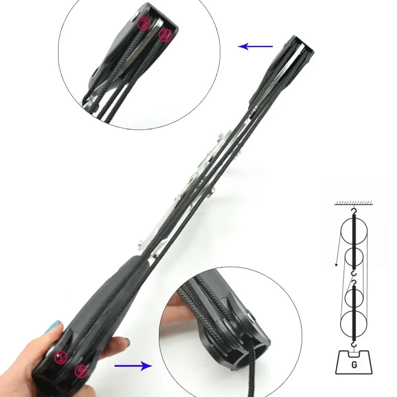 Aluminium Alloy High Branch Pruning Multifunctional Labor-saving Scissors Stretchable Adjustable Gardening Pruning Hand Tools