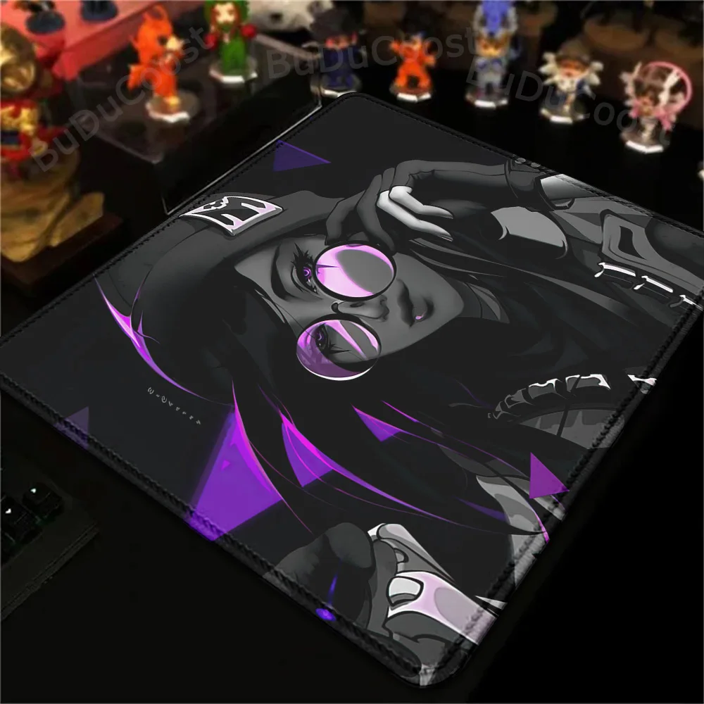 Gaming Mouse Pad Valorant Small Desk Pad Anime Cartoon Mice Mat Gamer Table Protector Pc Accessories Keyboard Mat Cute Mause Pad