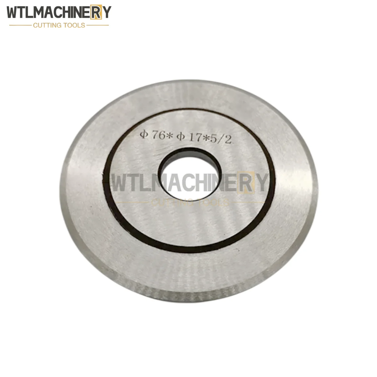 2Pcs Slitter Pneumatic Round Blade 76x17 2.5/5mm Circle Cutting Knife Rest Slitting Machine Cutting Tools