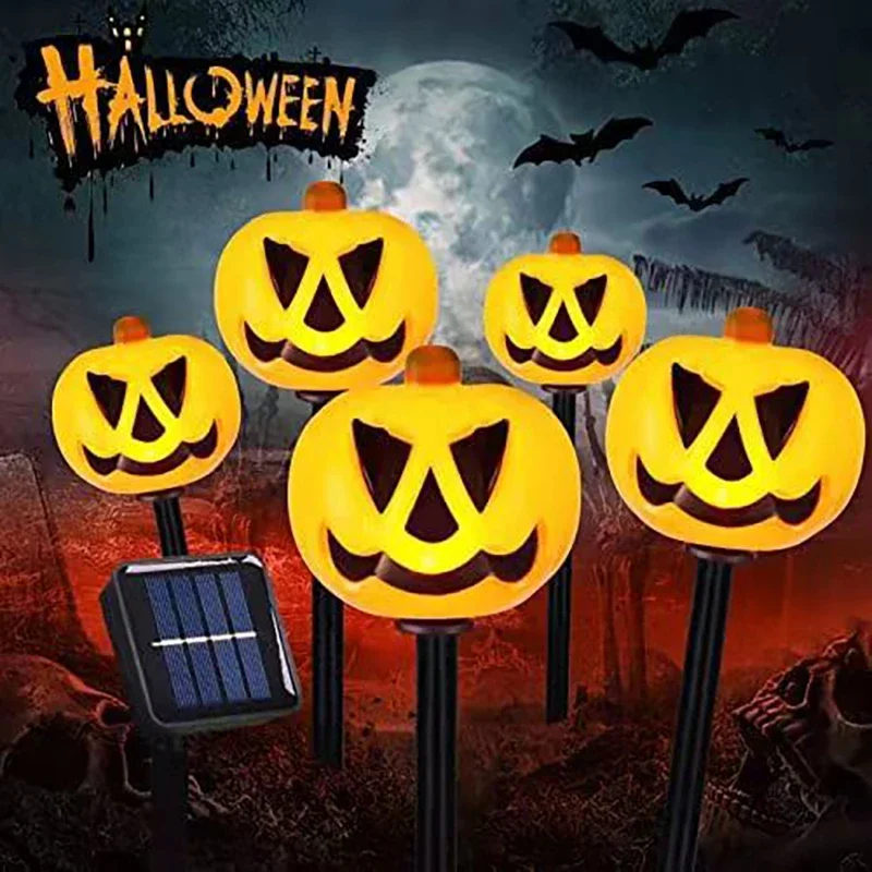 

Halloween Pumpkin Lantern Solar Energy Lantern Garden Lawn Courtyard Waterproof Landscape Decoration Lantern Festival Lantern