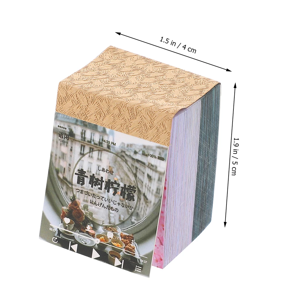 

2Pcs Scrapbook Books Vintage Journaling Paper Retro Notebooks Student Stationery DIY Photo Albums Decorative Planner