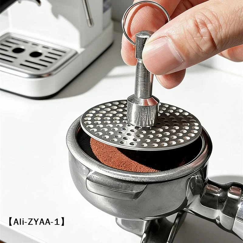 【A】Espresso Puck Screen Magnetic Iron Accessories Universal 51/55/58mm Coffee Filter Mesh Magnet Supplies For Potafilter Basket