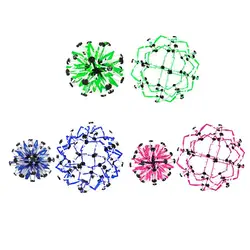 Hoberman Sphere For Kids Yoga Ball Glow In The Dark Breathing Ball Mini Stress Toys For Anxiety Pre-educational Expandable