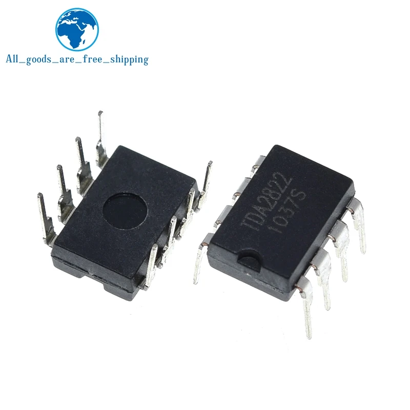 TZT 10PCS TDA2822M DIP8 TDA2822 DIP 2822M DIP-8 new and original IC