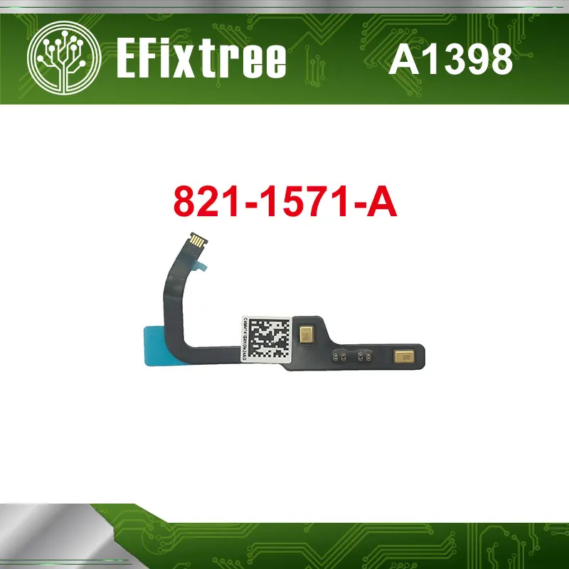 

Оригинальный микрофонный кабель A1398 для ноутбука 821-1571-A 821-1571 2012 2013 2014 2015 для Macbook Pro Retina 15,4 дюйма A1398 гибкий микрофонный кабель