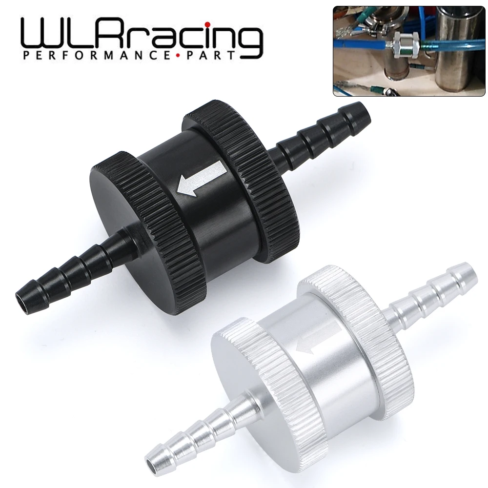 

WLR - 1/8" 4mm Non Return One Way Fuel Check Valve Aluminum Alloy Petrol Diesel WLR-FCV04