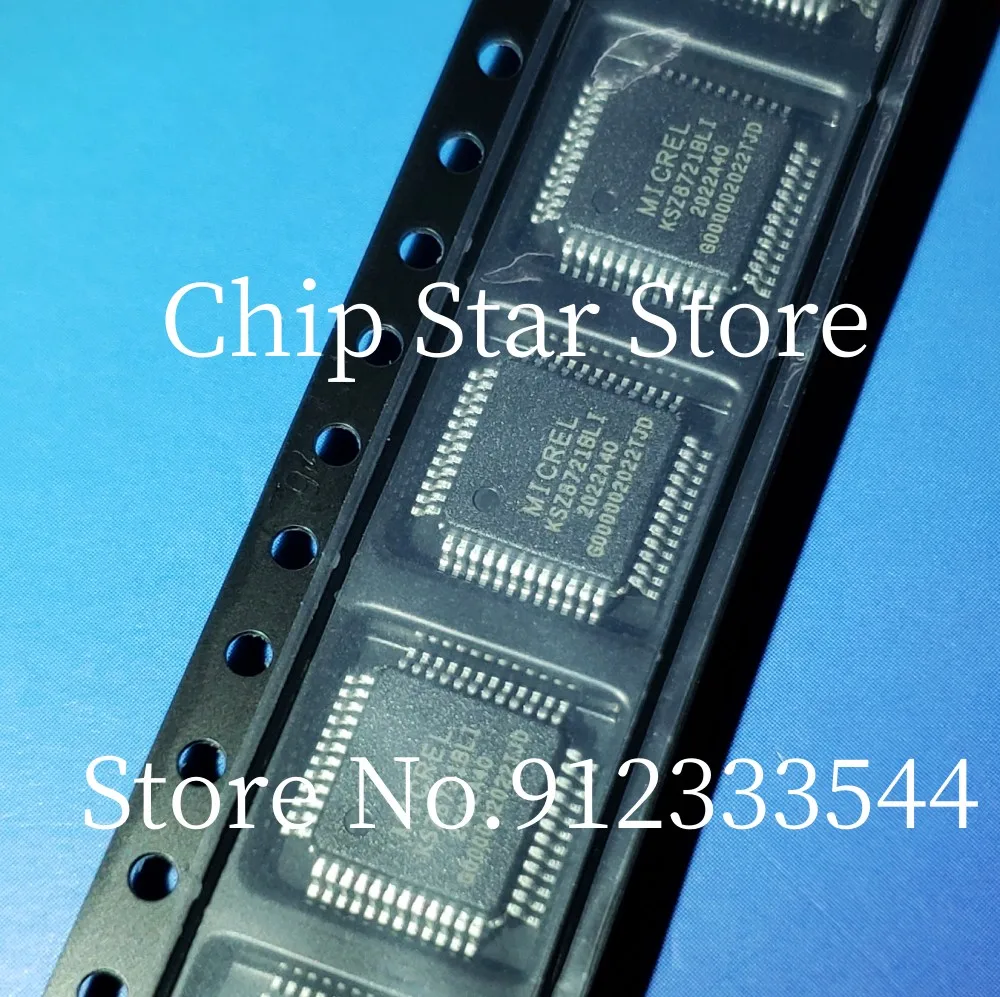 2-50pcs  KSZ8721BLI-TR  KSZ8721BLI  KSZ8721  LQFP48  Ethernet Controller  100%New And Original