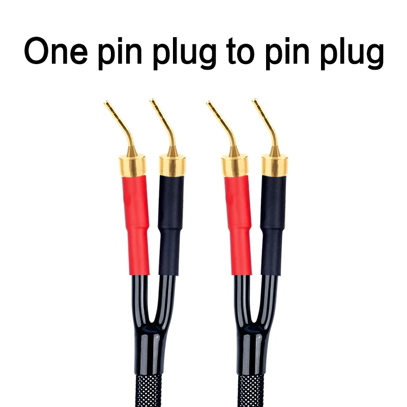 DIYLIVE 5n hochreines Kupfer-Fieber-HiFi-Lautsprecher kabel Haupt-und Sekundär lautsprecher Surround-Leistungsverstärker-Computer-Audio kabel 3