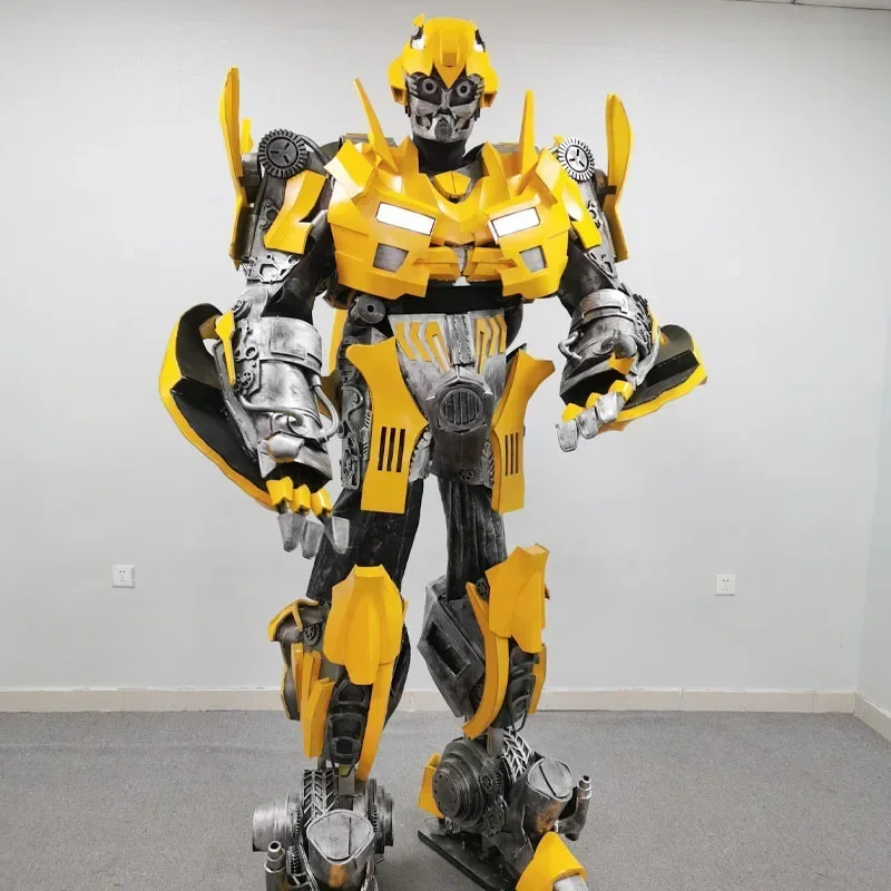 NEW  1:1 Human Size Easy Wearing Movie Cosplay Re Dino Adult Robot Costume Wearable Transformation Anime Suit Prop Gift