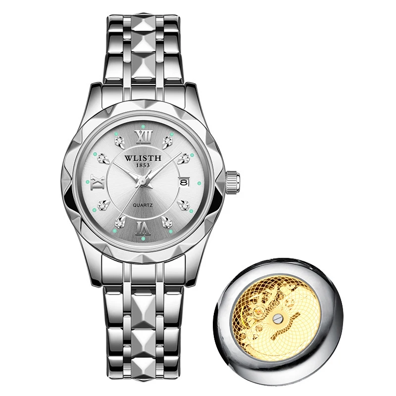 

Brand Luxury Elegant Women Watch Luminous Waterproof Date Woman Wristwatch Stainless Steel Quartz Fashion Ladies Watches Gift